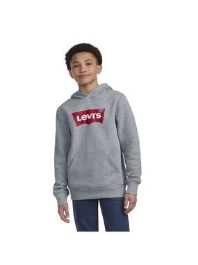 Levi's Kids Gray Hoodie with Red Logo